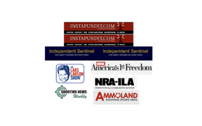 CPRC in the News: Instapundit (2), Independent Sentinel (2), America’s 1st Freedom, Ammoland, The Lars Larson Show, and more